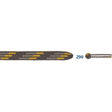 Barth Round Hiking Shoelaces Yellow/Grey 180cm